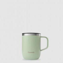 Taza Isotérmica QWETCH Inox 350ml Verde Mate